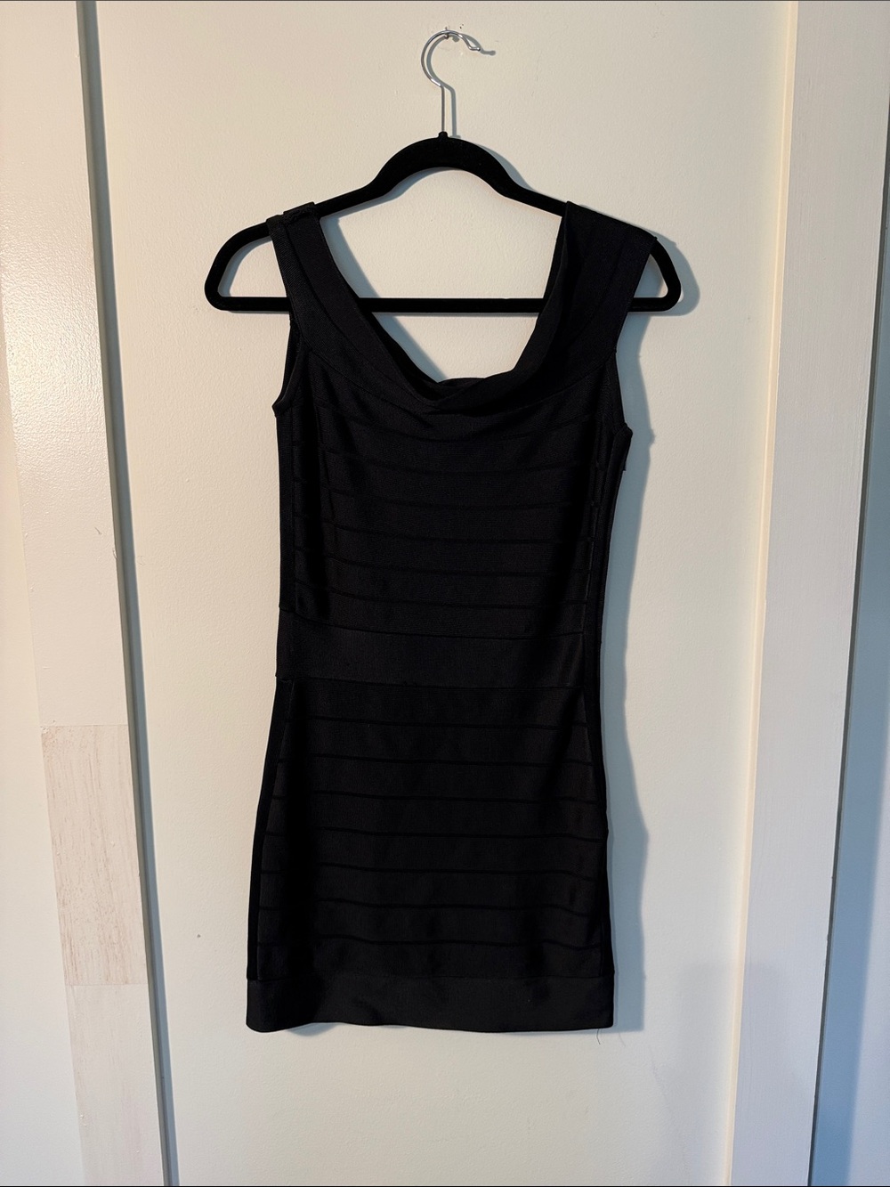 French Connection Black Sleeveless Mini Dress